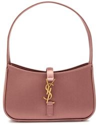 Saint Laurent - Le 5 À 7 Mini Satin Top Handle Bag - Lyst