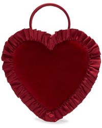 The Vampire's Wife - The Heartbreaker Velvet Top Handle Bag - Lyst