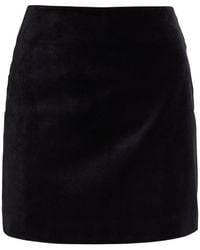 Blazé Milano - Jealousy Coci Velvet Mini Skirt - Lyst