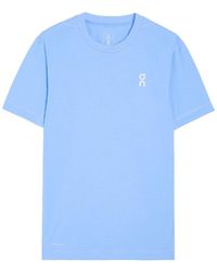 On Shoes - Train-T Logo Woven T-Shirt - Lyst