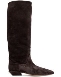 Paris Texas - Bettina 25 Suede Knee-High Boots - Lyst