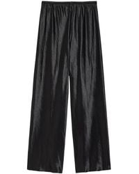 Maria McManus - Straight-Leg Satin Trousers - Lyst