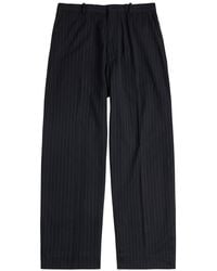 Acne Studios - Pinstriped Woven Tailored Trousers - Lyst