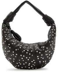 Lemaire - Fortune Croissant Mini Studded Leather Shoulder Bag - Lyst