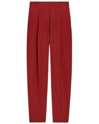Rohe - Daria Pleated Wool Trousers - Lyst