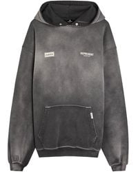 Represent - X Oasis Owners Club Hooded Cotton Sweatshirt - Lyst