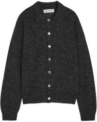 Our Legacy - Evening Brushed Wool-Blend Polo Shirt - Lyst