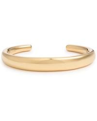 LIE STUDIO - The Amanda 18Kt-Plated Cuff - Lyst
