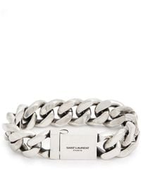 Saint Laurent - Collier Chunky Chain Bracelet - Lyst