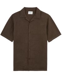 NN07 - Julio Linen Shirt - Lyst