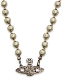 Vivienne Westwood - Mini Bas Relief Orb Necklace - Lyst