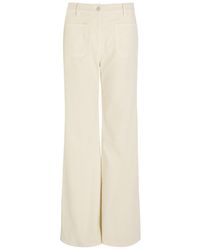 Nili Lotan - Florence Flared-Leg Corduroy Trousers - Lyst