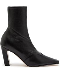KHAITE - Nevada 85 Designer Leather Ankle Boots Uk3.5 - Lyst