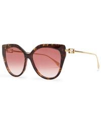 Fendi - Baguette Oversized Cat-eye Sunglasses - Lyst
