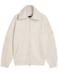 Moose Knuckles - Colson Ribbed Wool Sweatshirt - Lyst