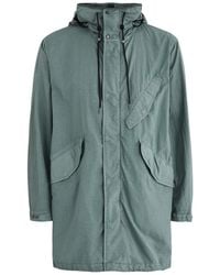 C.P. Company - Goggle Hooded Coated Nylon Parka - Lyst