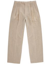 Jacquemus - Le Pantalon Titolo Linen-Blend Trousers - Lyst