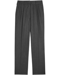 Blazé Milano - Fox Pleated Wool Trousers - Lyst