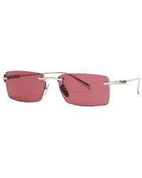Gucci - Rimless Rectangle-Frame Sunglasses - Lyst