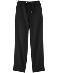 WOOYOUNGMI - Straight-Leg Twill Trousers - Lyst