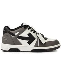 Off-White c/o Virgil Abloh - Out Of Office Panelled Leather Sneakers - Lyst