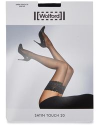 Wolford - Satin Touch 20 Denier Hold-Ups - Lyst