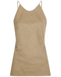 Calvin Klein - Erin Wool-Blend Top - Lyst