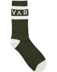 Varley - Spencer Logo-intarsia Chenille Socks - Lyst