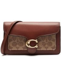 COACH - Tabby Panelled Leather Wallet-on-chain - Lyst