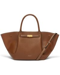 DeMellier - The New York Midi Grained Leather Tote - Lyst