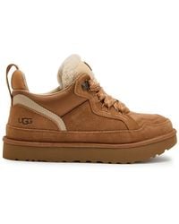 UGG - Lowmel Panelled Suede Sneakers - Lyst