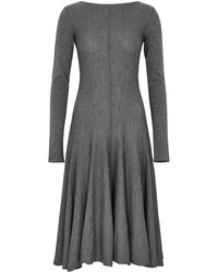 Khaite - Dany Wool Midi Dress - Lyst