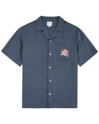 CHE - Breeze Logo-Embroidered Twill Shirt - Lyst