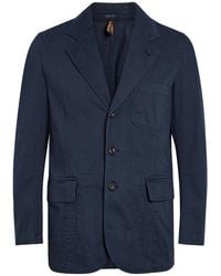 Drake's - Herringbone Cotton-Twill Jacket - Lyst