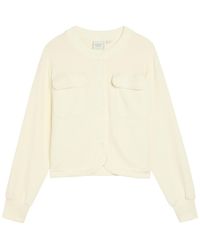Varley - Hartwell Button-Through Stretch-Jersey Cardigan - Lyst