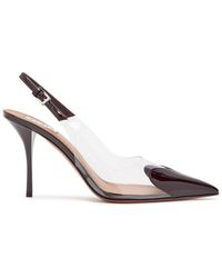 Alaïa - Coeur 90 Patent Leather Slingback Pumps - Lyst