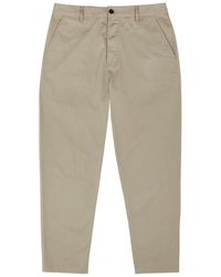 Universal Works - Tapered-leg Cotton Chinos - Lyst
