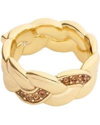 COACH - Braided Ring - Lyst
