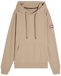 Canada Goose - Huron Hooded Cotton Sweatshirt - Lyst