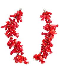 Dries Van Noten - Beaded Drop Earrings - Lyst