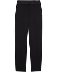 JOSEPH - Aix Tapered Stretch-Crepe Trousers - Lyst