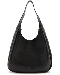 Stella McCartney - Logo Faux Leather Shoulder Bag - Lyst