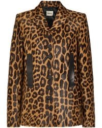 KHAITE - Saraphina Calf-Hair Jacket - Lyst