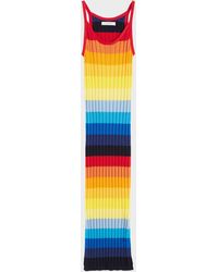 parker rainbow maxi dress