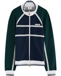 CASABLANCA - Logo Panelled Jersey Track Jacket - Lyst