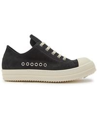 Rick Owens - Nubuck Sneakers - Lyst