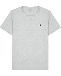 Polo Ralph Lauren - Logo-Embroidered Cotton T-Shirt - Lyst