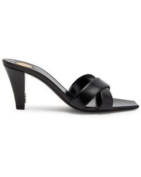 Saint Laurent - Jill 75 Leather Sandals - Lyst