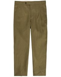 Bode - Straight-Leg Linen Trousers - Lyst