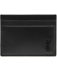 Saint Laurent - Small Tiny Cassandre Cardholder - Lyst